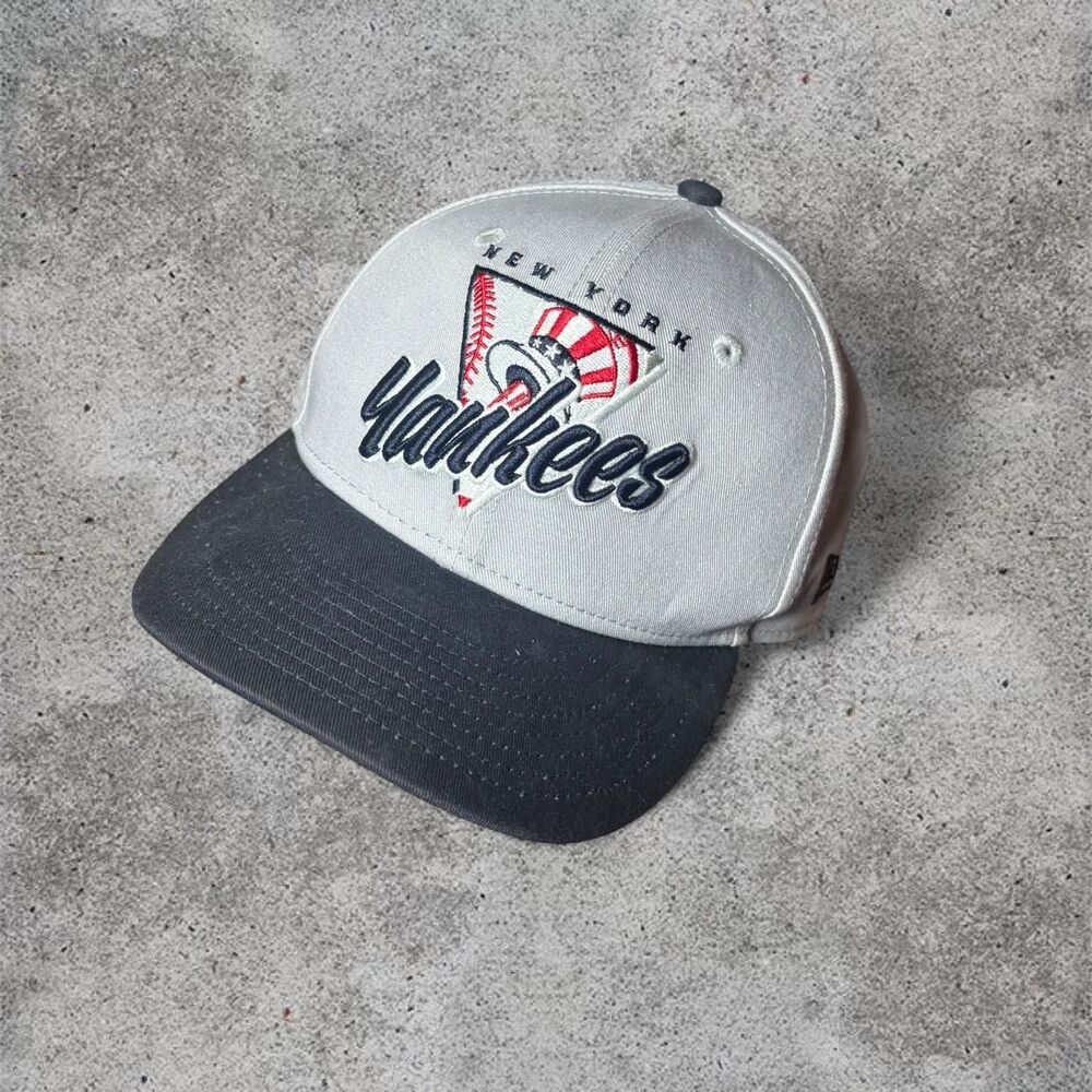 New-era White and Grey Hat